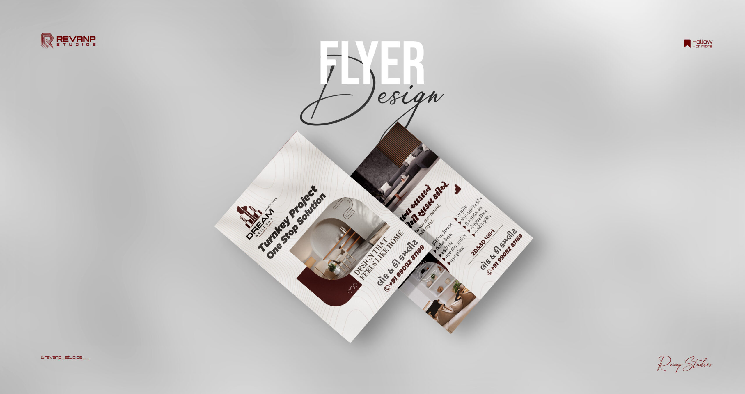 Dream mockup Flyer